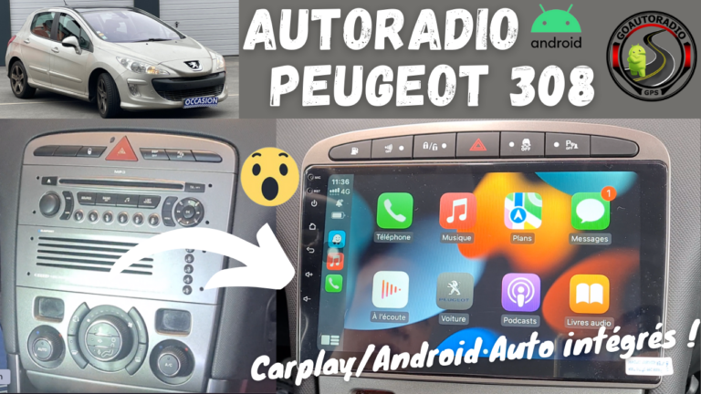 Installation Autoradio Peugeot 308 RCZ