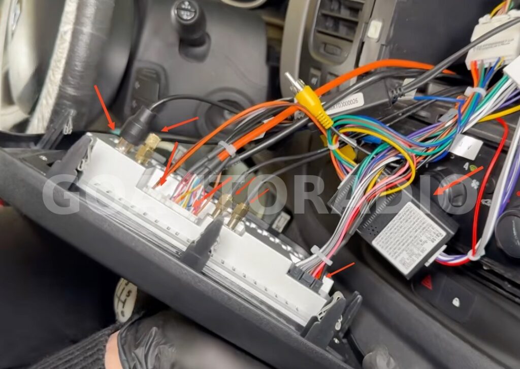Branchement du faisceau plug and play autoradio Android Renault Trafic 3