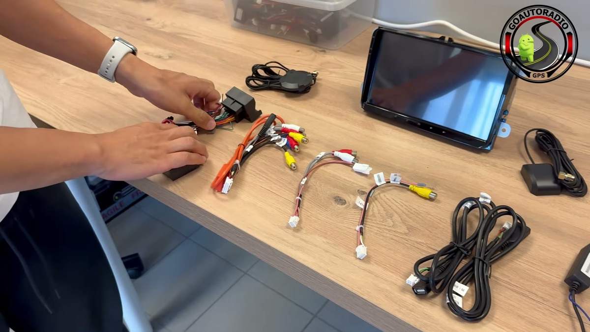 Autoradio Android Golf 6 - kit installation faisceaux USB antennes