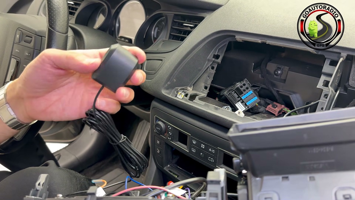 Autoradio Android Citroën C5 - branchements de l'autoradio