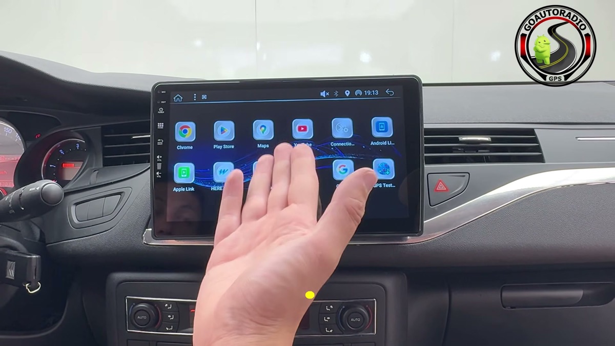 Autoradio Android Citroën C5 - interface des applications