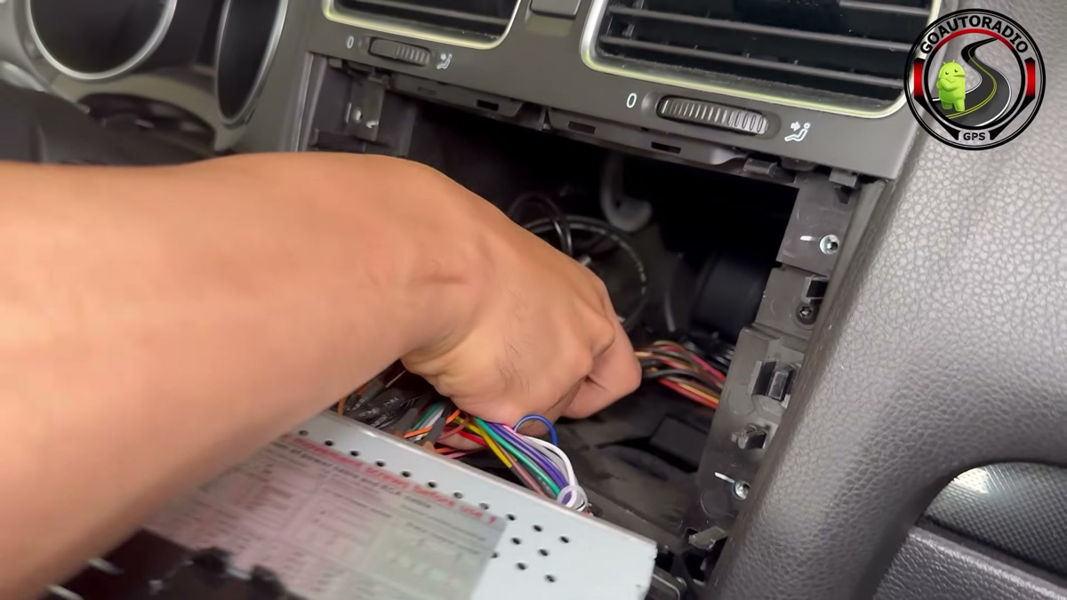 Autoradio Android Golf 6 - test avant remontage