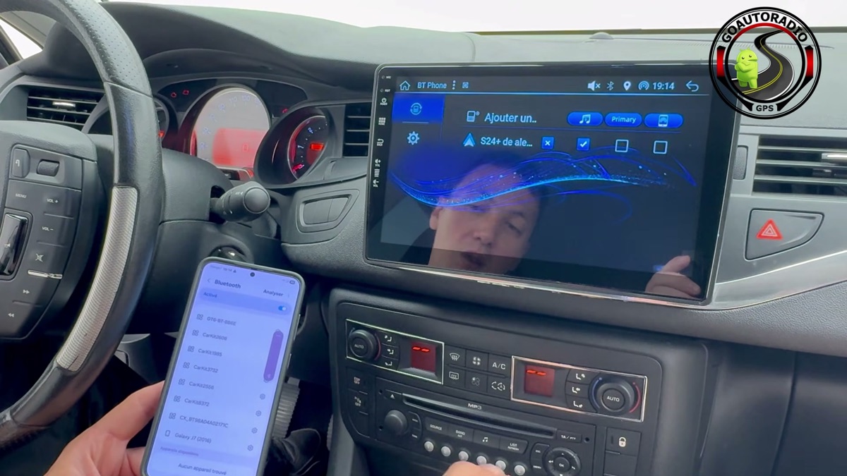 Autoradio Android Citroën C5 - Android Auto sans fil