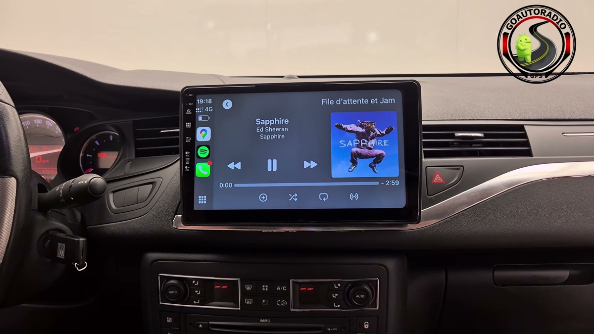 Autoradio Android Citroën C5 - Apple CarPlay sans fil