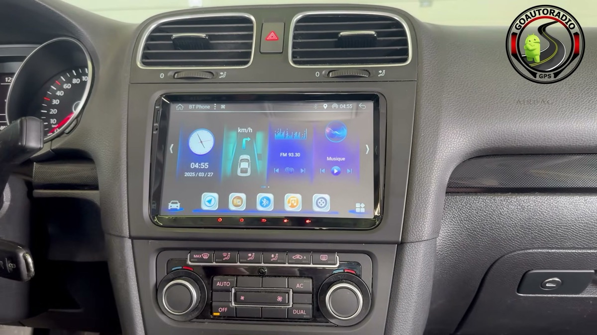 Autoradio Android Golf 6 - appairage Bluetooth CarPlay