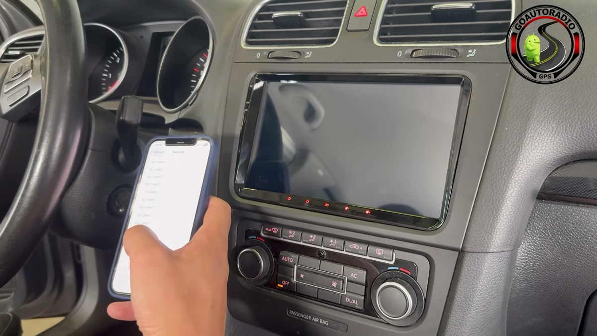 Autoradio Android Golf 6 - interface Apple CarPlay