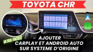 Boîtier CarPlay Android Auto Toyota C-HR