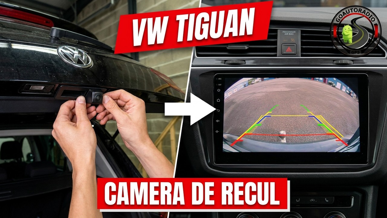 Installation caméra de recul Volkswagen Tiguan