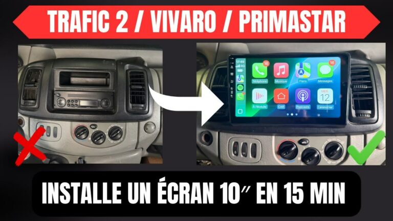 Autoradio Android Renault Trafic 2 CarPlay Android Auto
